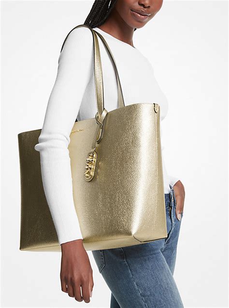 michael kors bag with spikes|Michael Kors extra large tote.